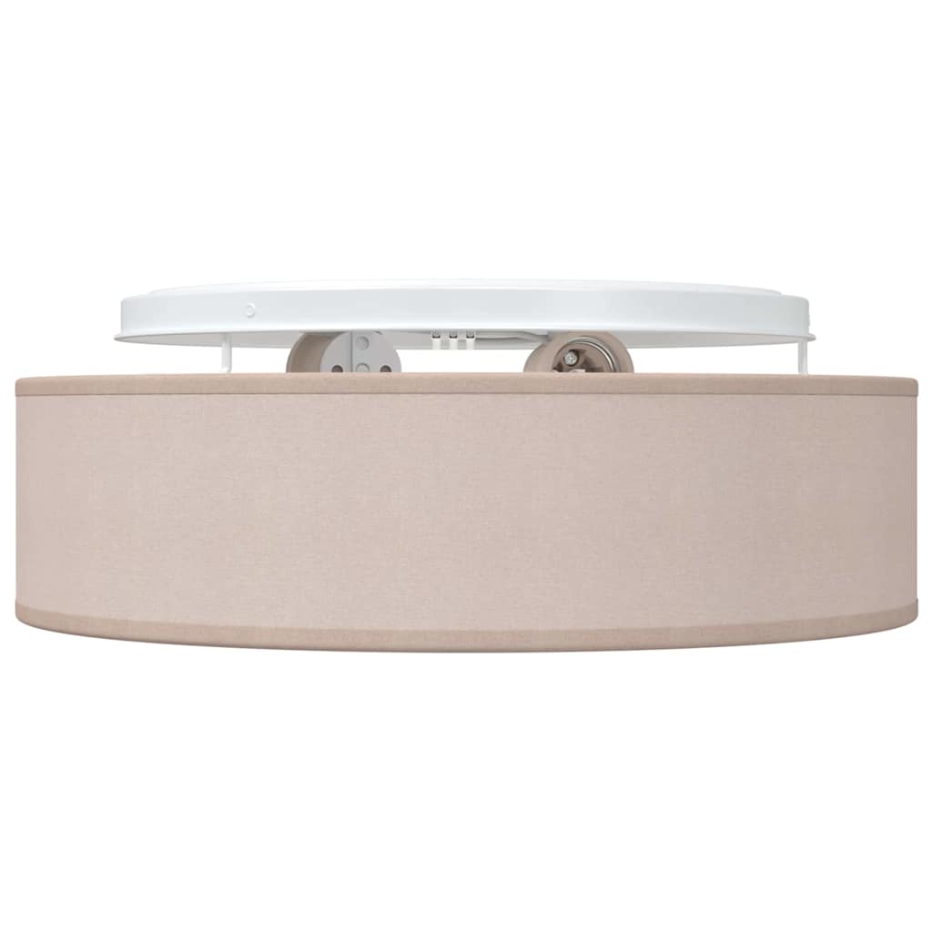 Įmontuojami lubų šviestuvai Taupe Ø 38 cm audinys E27