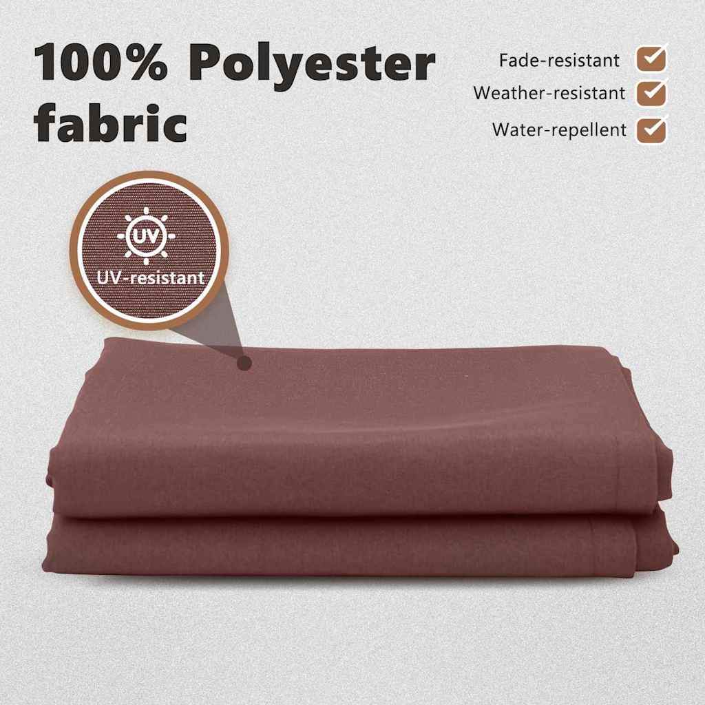 Nojumes rezerves audums Brūns 235 x 195 cm Poliesters