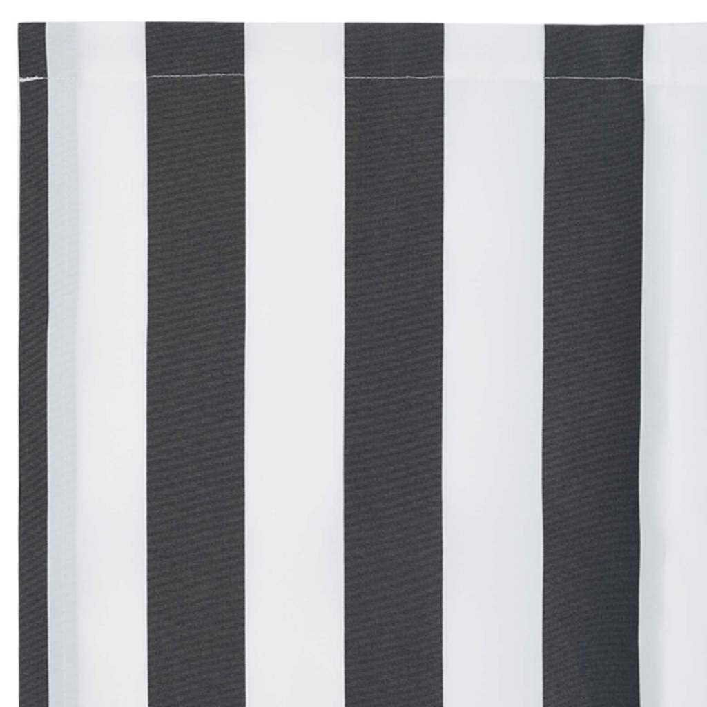 Markīzes maināmais audums antracīta un balts 350 x 200 cm