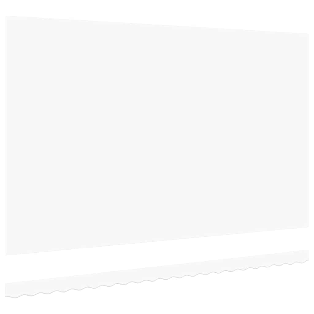 Markizės pakaitinis audinys Balta 480 x 345 cm Poliesteris