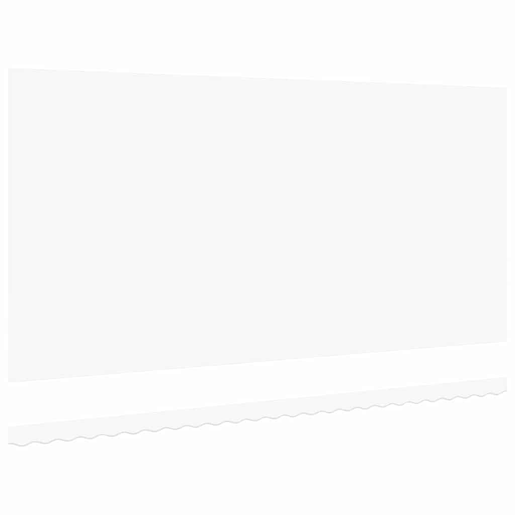 Markizės pakaitinis audinys Balta 6 x 3 m Poliesteris