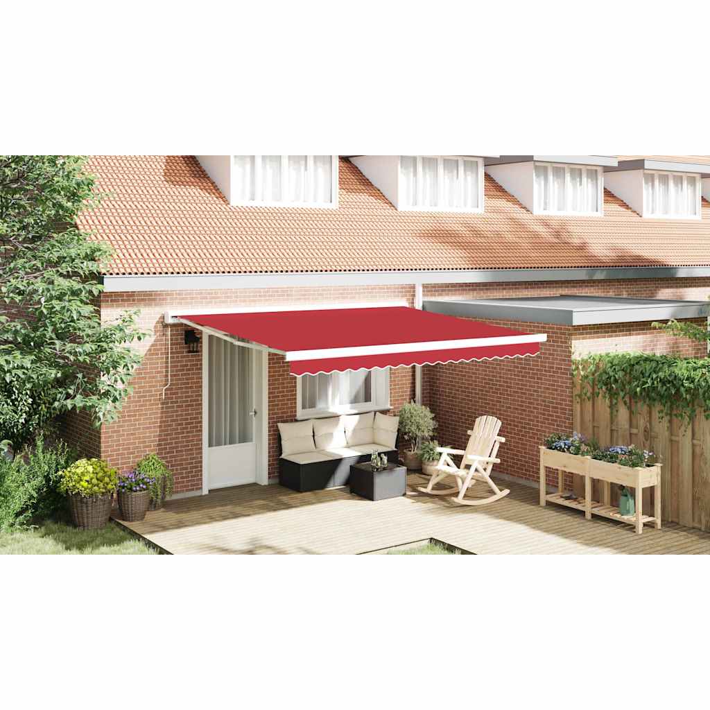 Nojumes rezerves audums Sarkans 400 × 300 cm Audekls