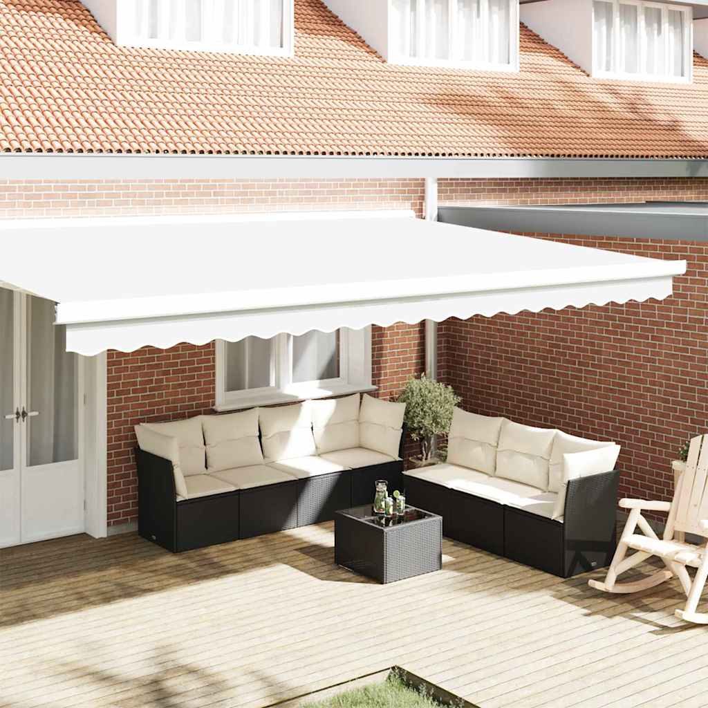Markizės pakraščio pakeitimas Balta 480 x 20 cm Poliesteris