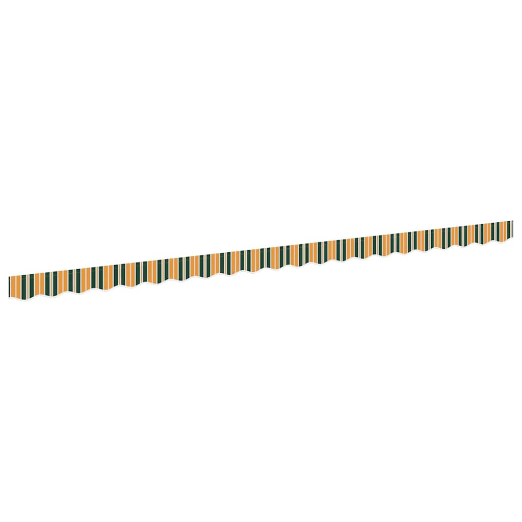 Markizės pakraščio pakeitimas Žalia ir geltona 480 x 20 cm