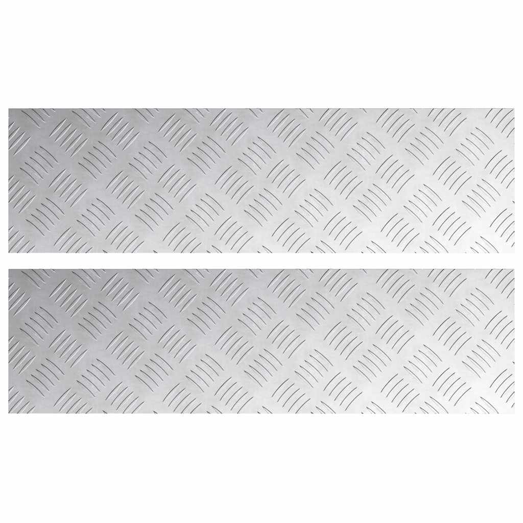 Šachmatiniai lakštai 2 pcs Sidabro 70 x 20 cm Aliuminis