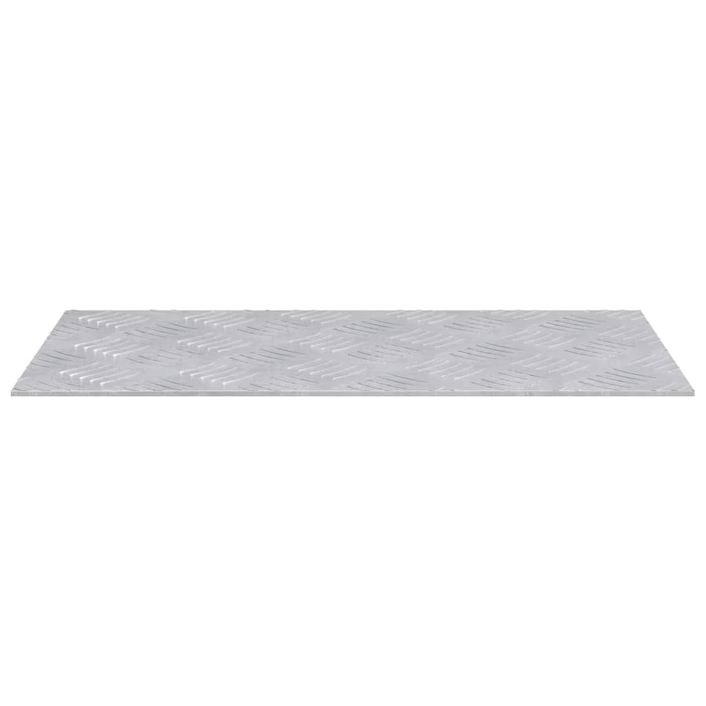 Šaha plāksnes 4 gab. Sudrabs 50 x 25 cm Alumīnijs
