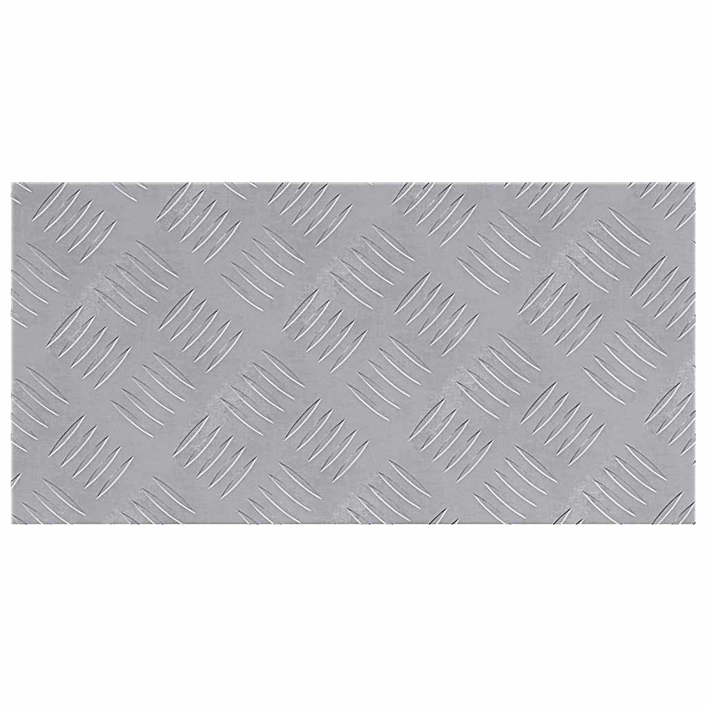 Šaha plāksnes 4 gab. Sudrabs 50 x 25 cm Alumīnijs