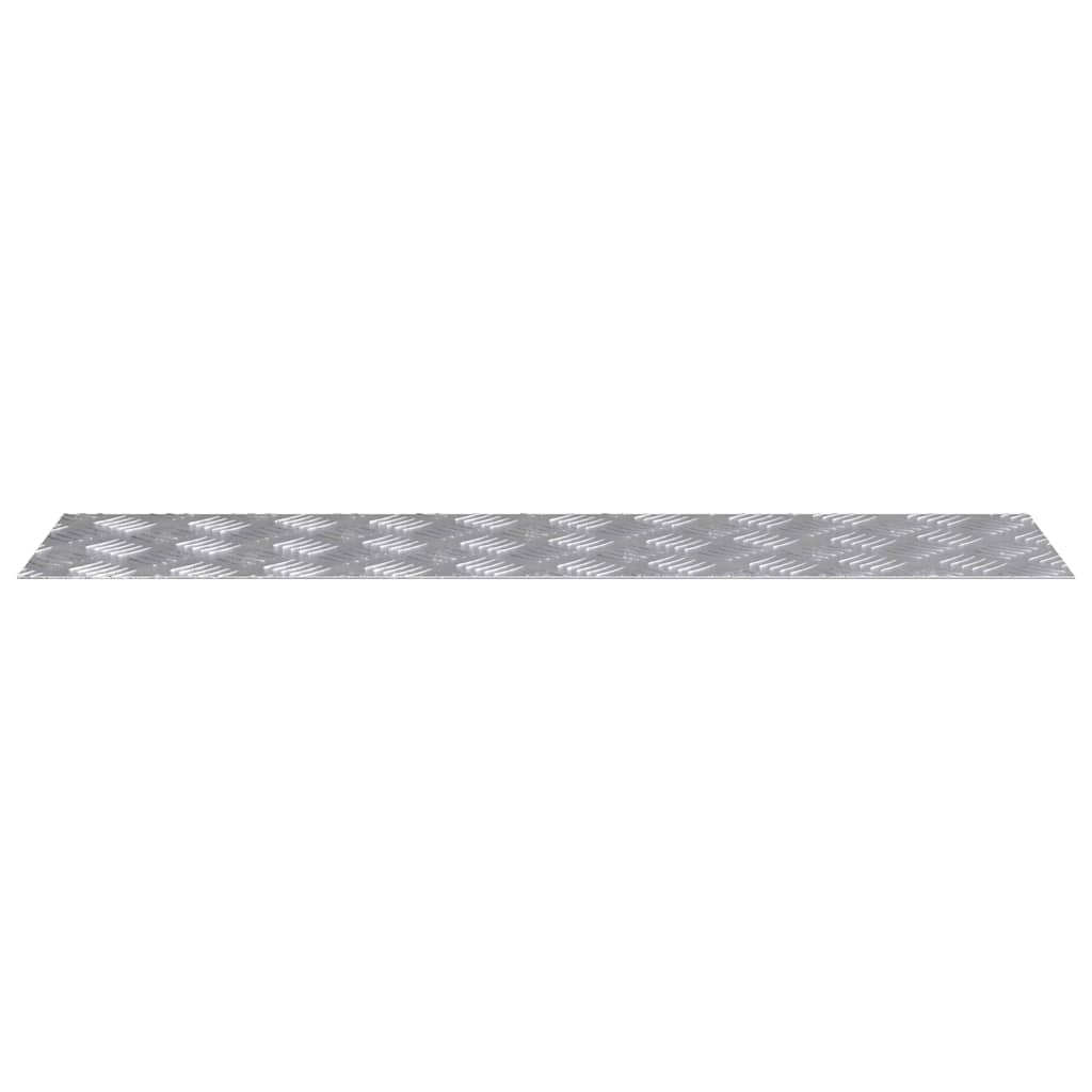 Šachmatiniai lakštai 2 pcs Sidabro 100 x 25 cm Aliuminis