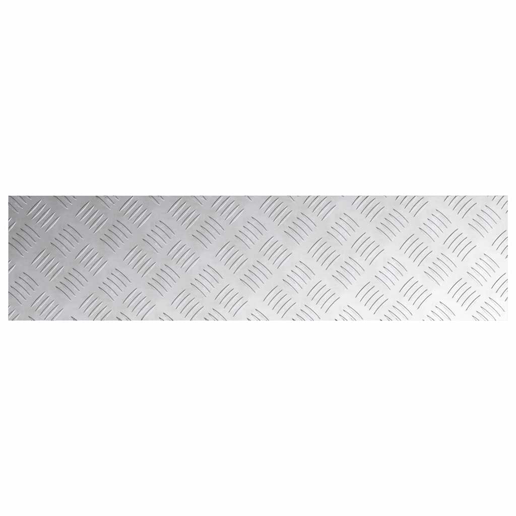 Šachmatiniai lakštai 2 pcs Sidabro 100 x 25 cm Aliuminis