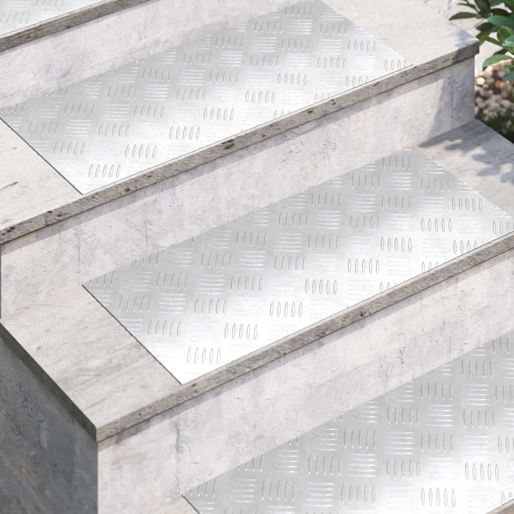 Chess Board Sheets 2 pcs Silver 70 x 30 cm Aluminium