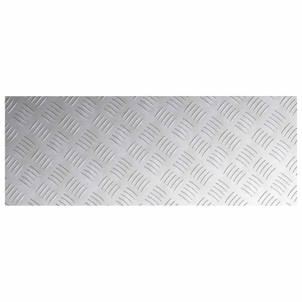 Šachmatiniai lakštai 4 pcs Sidabro 80 x 30 cm Aliuminis