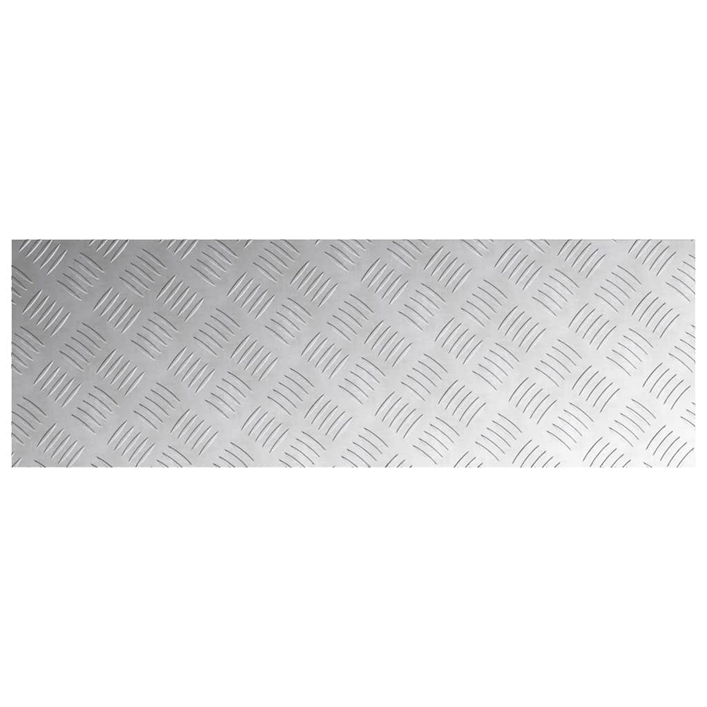 Šachmatiniai lakštai 4 pcs Sidabro 90 x 30 cm Aliuminis