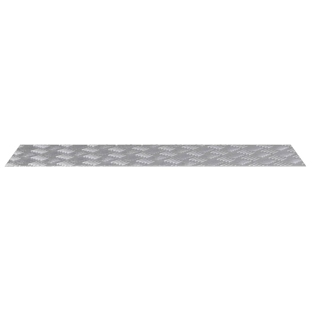 Šachmatiniai lakštai 4 pcs Sidabro 100 x 30 cm Aliuminis