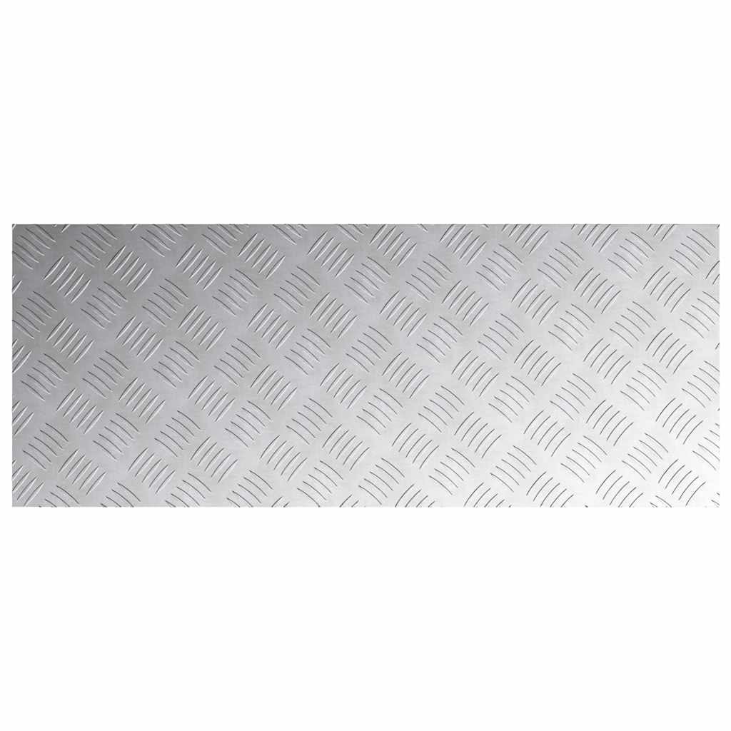 Šaha loksnes 4 gab. Sudraba 100 x 40 cm Alumīnijs