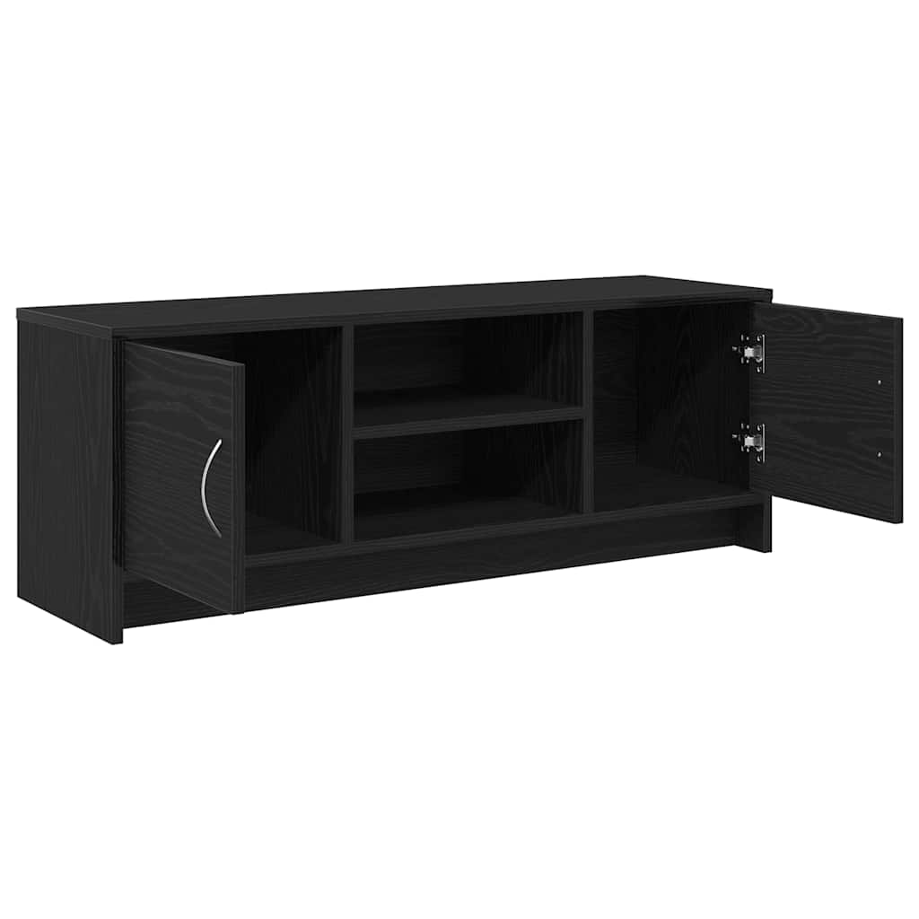 TV spintelė, juodo ąžuolo spalvos, 102x30x37,5 cm, inžinerinė mediena