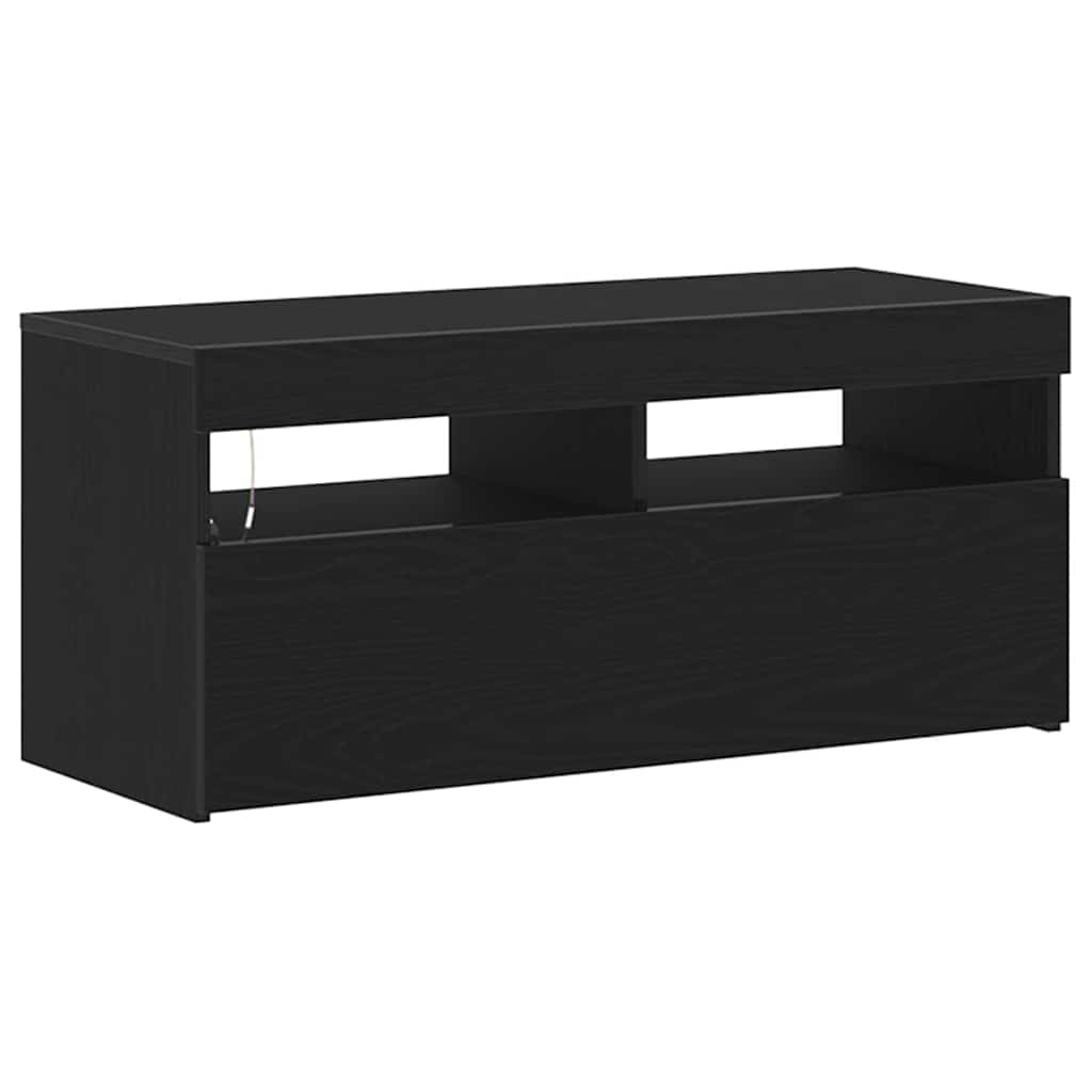 TV skapītis Melns ozols 90 x 35 x 40 cm