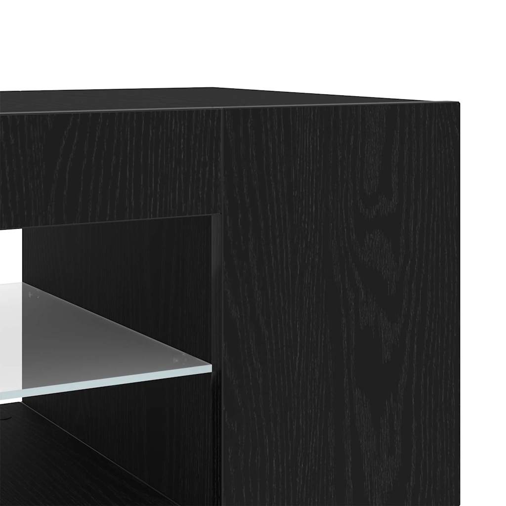 TV skapis Melns ozols 135 x 39 x 30 cm