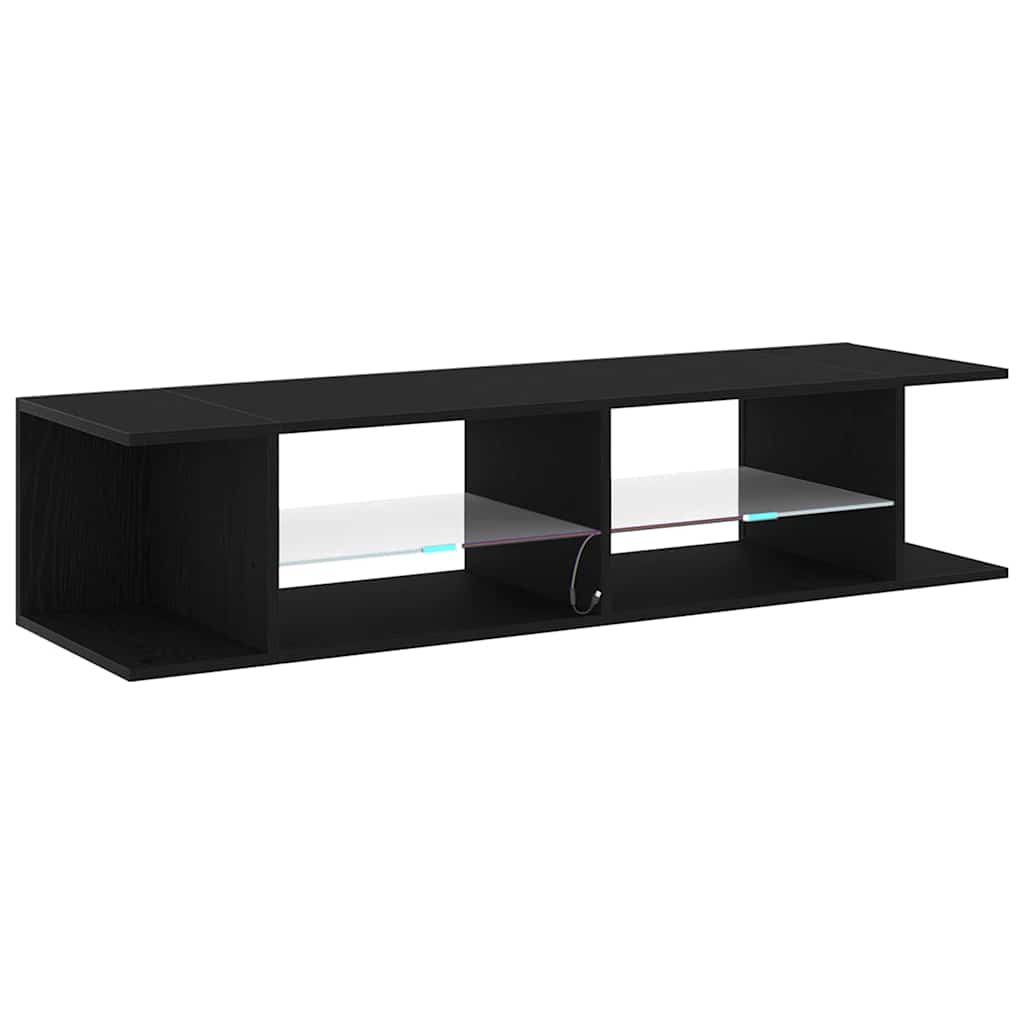 TV skapis Melns ozols 135 x 39 x 30 cm