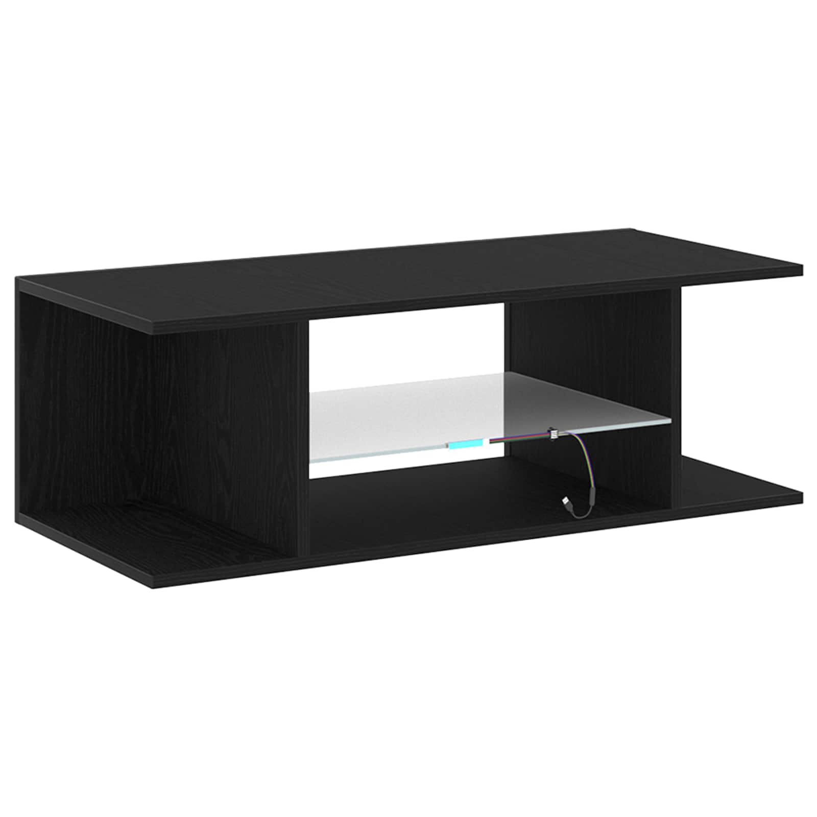 TV statīvs Melns ozols 90 x 39 x 30 cm