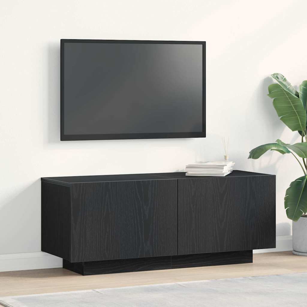 Televizoriaus spintelė Juodas ąžuolas 100 x 35 x 40 cm
