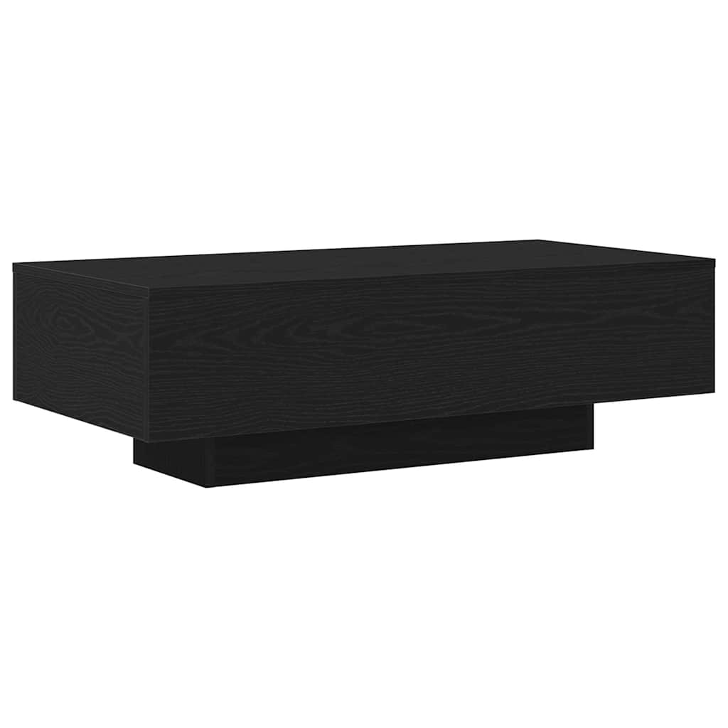 Coffee table black oak 100 x 49.5 x 31 cm