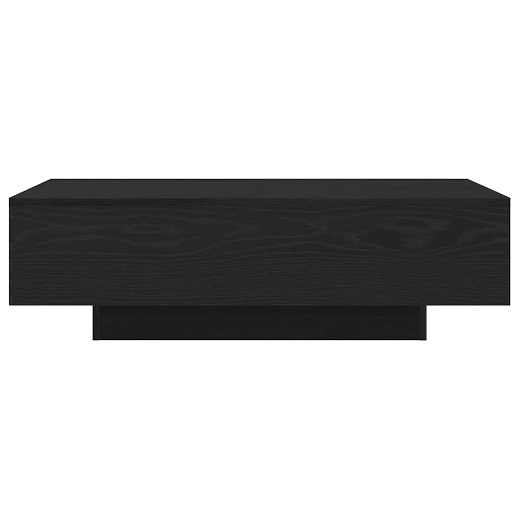 Coffee table black oak 100 x 49.5 x 31 cm
