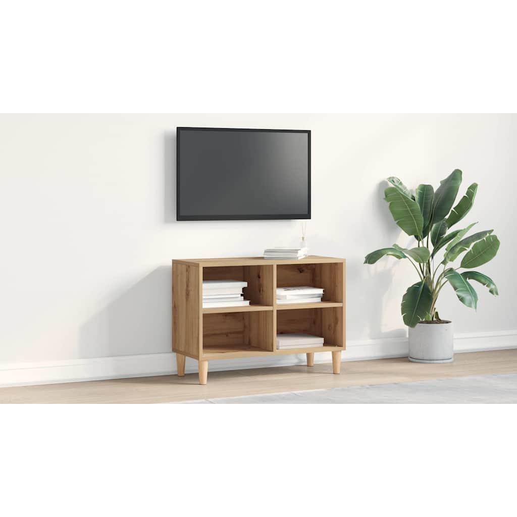 TV Cabinet Brown 69.5x30x50 cm Engineered wood