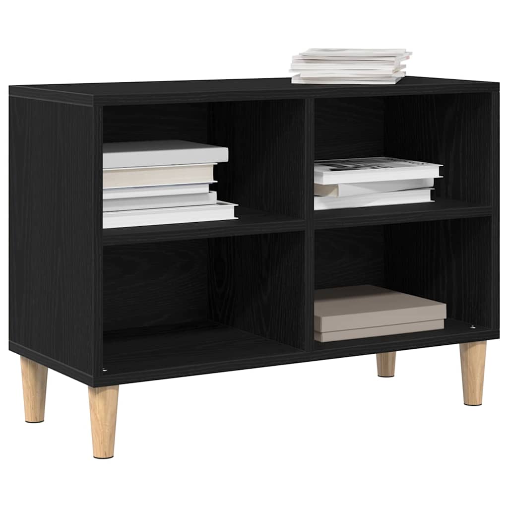 Televizoriaus spintelė Juoda 69.5 x 30 x 50 cm Apdirbta mediena