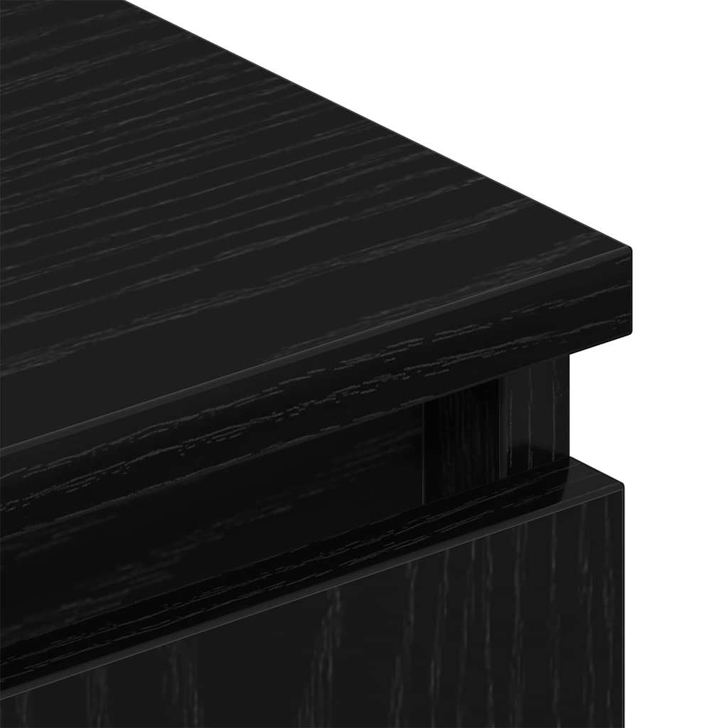 TV skapītis Melns 102 x 35 x 50 cm Apstrādāta koksne