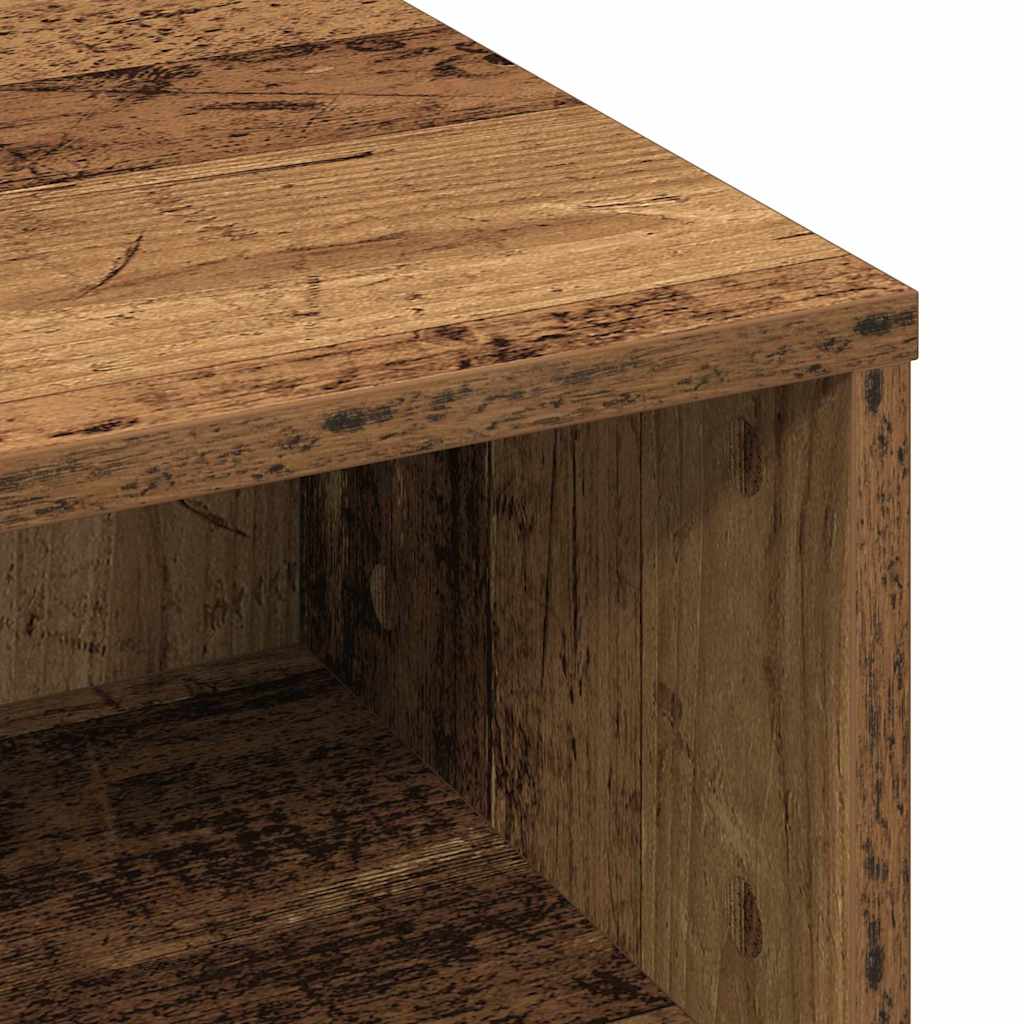 Coffee table Old wood 60 x 60 x 30 cm Engineered wood