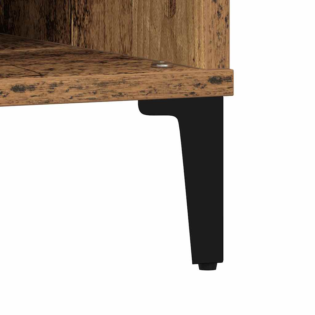 Coffee table Old wood 60 x 60 x 30 cm Engineered wood
