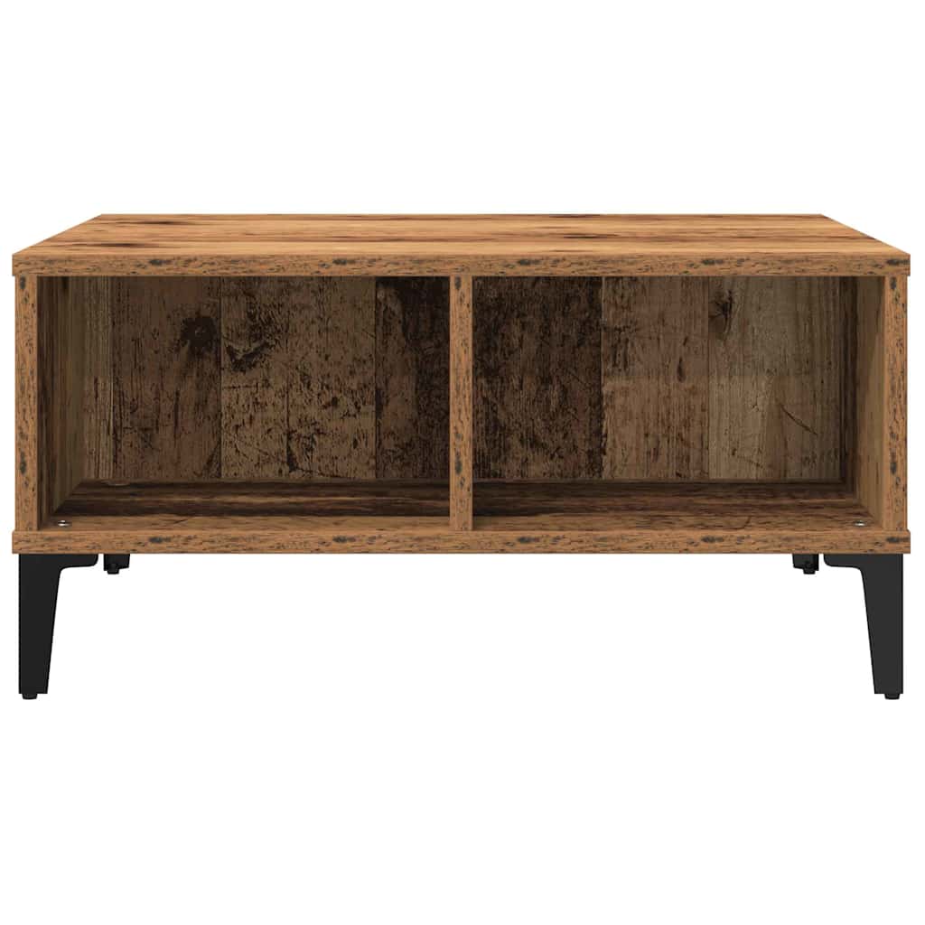 Coffee table Old wood 60 x 60 x 30 cm Engineered wood