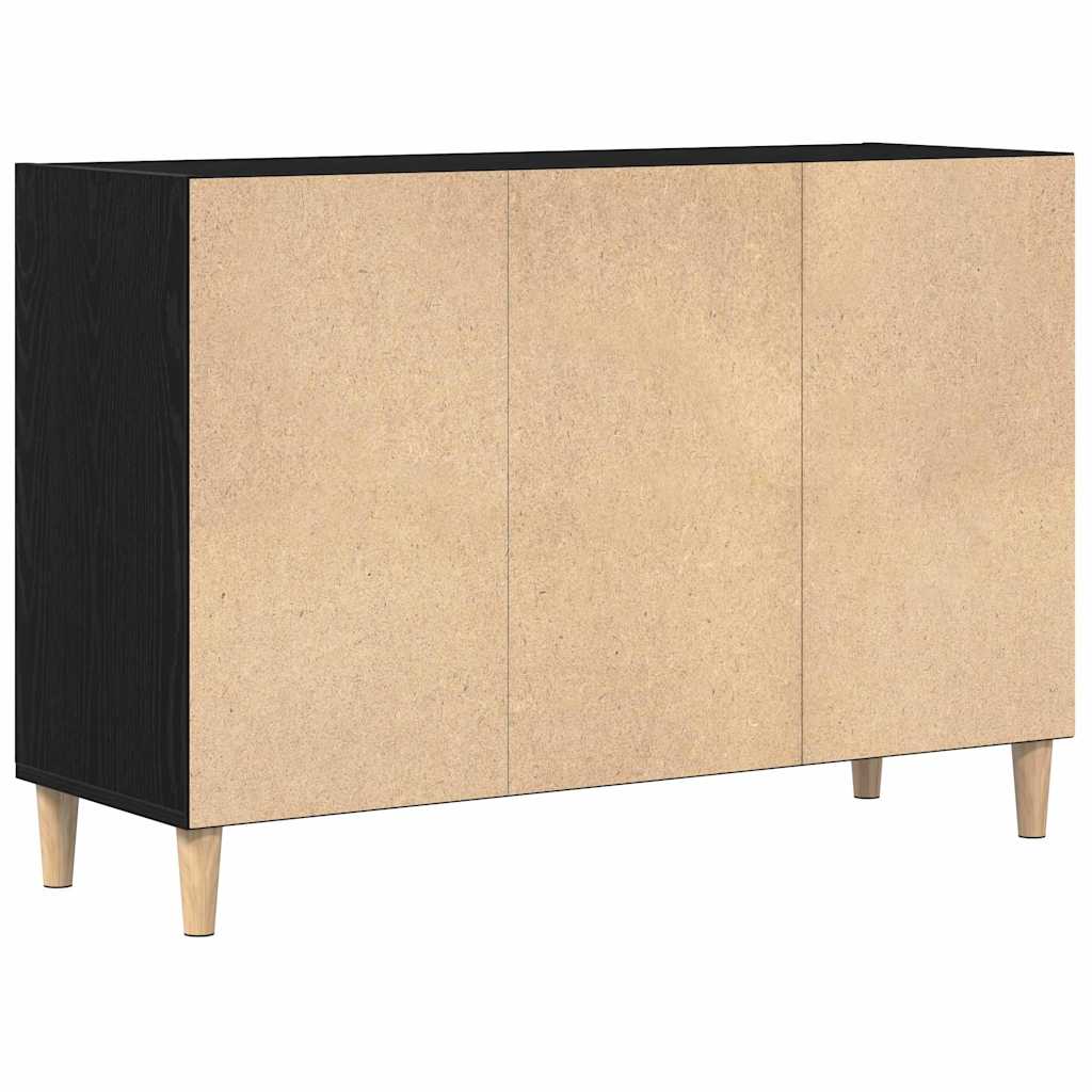 Kabalas juoda ąžuolo 103.5 x 35 x 70 cm Apdirbta mediena