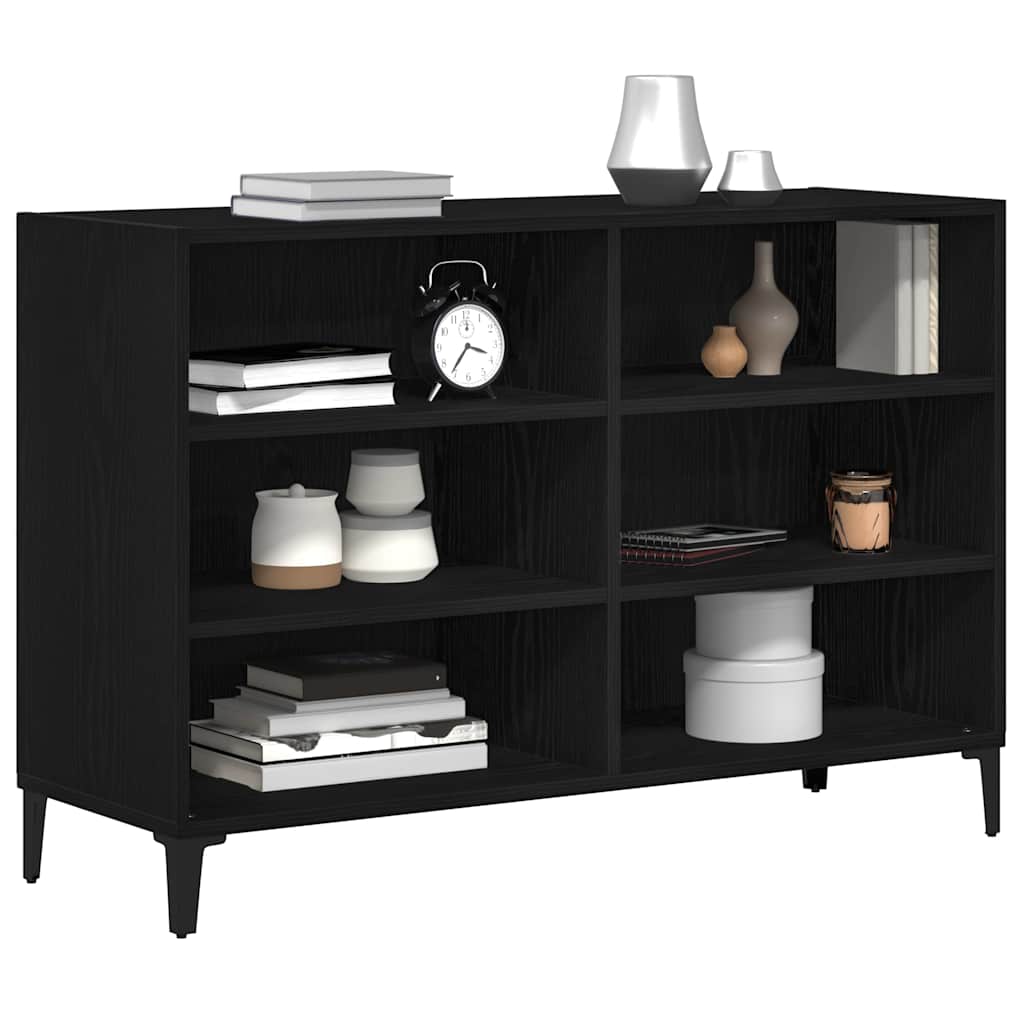 Kumode Melna 103,5 x 35 x 70 cm Apstrādāta koksne