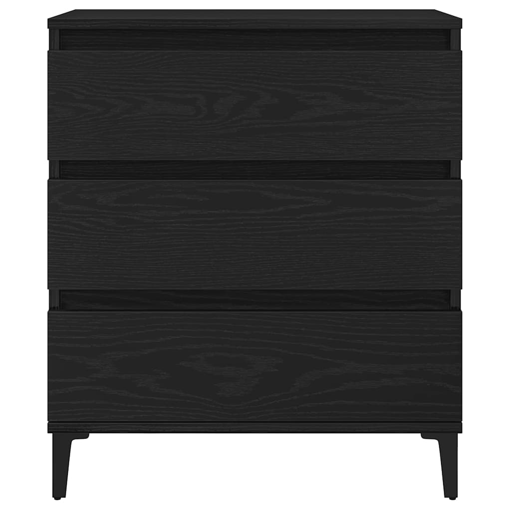 Kabalas juoda ąžuolo 60 x 35 x 70 cm Apdirbta mediena