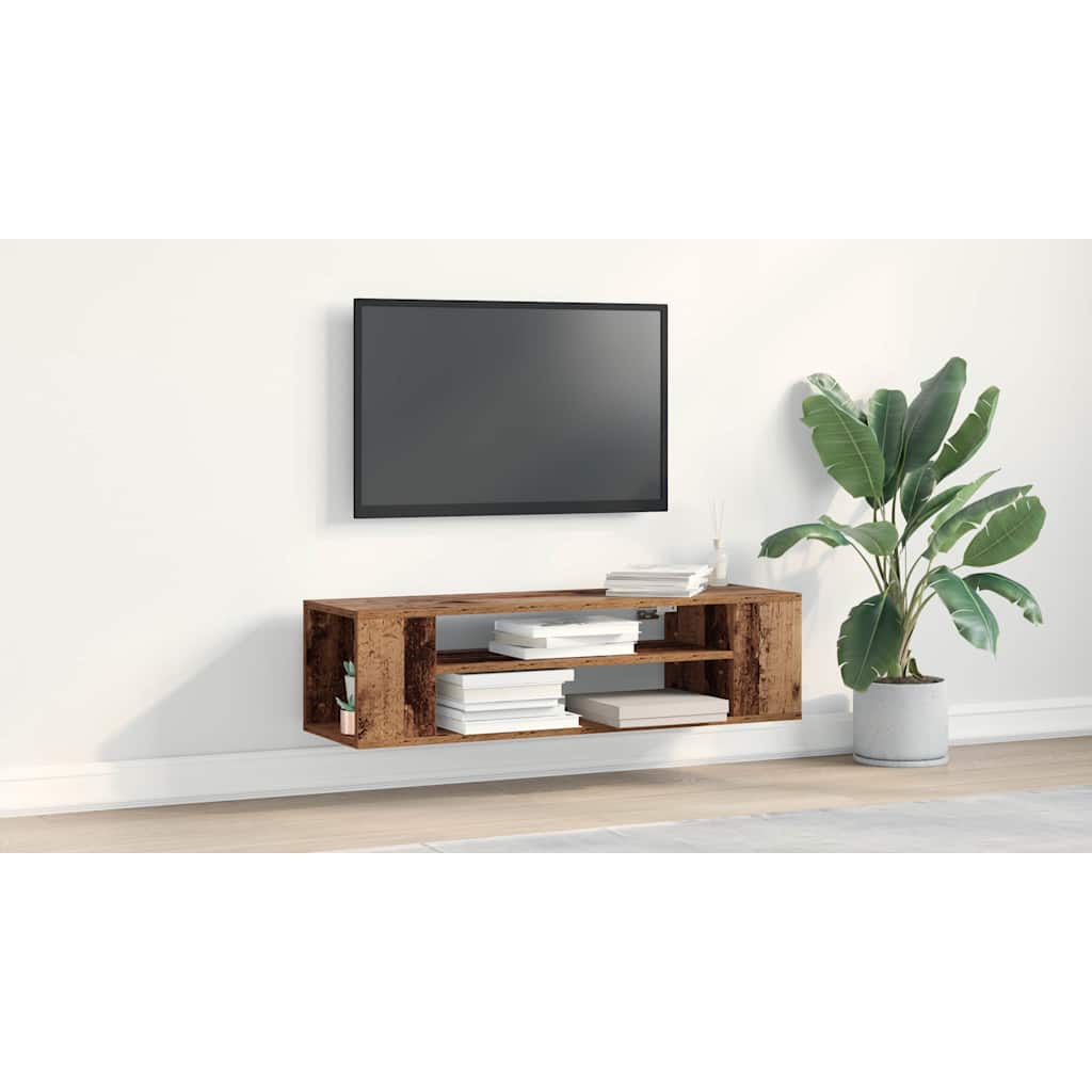 Televizoriaus spintelė Ruda 100 x 30 x 26.5 cm Apdirbta mediena