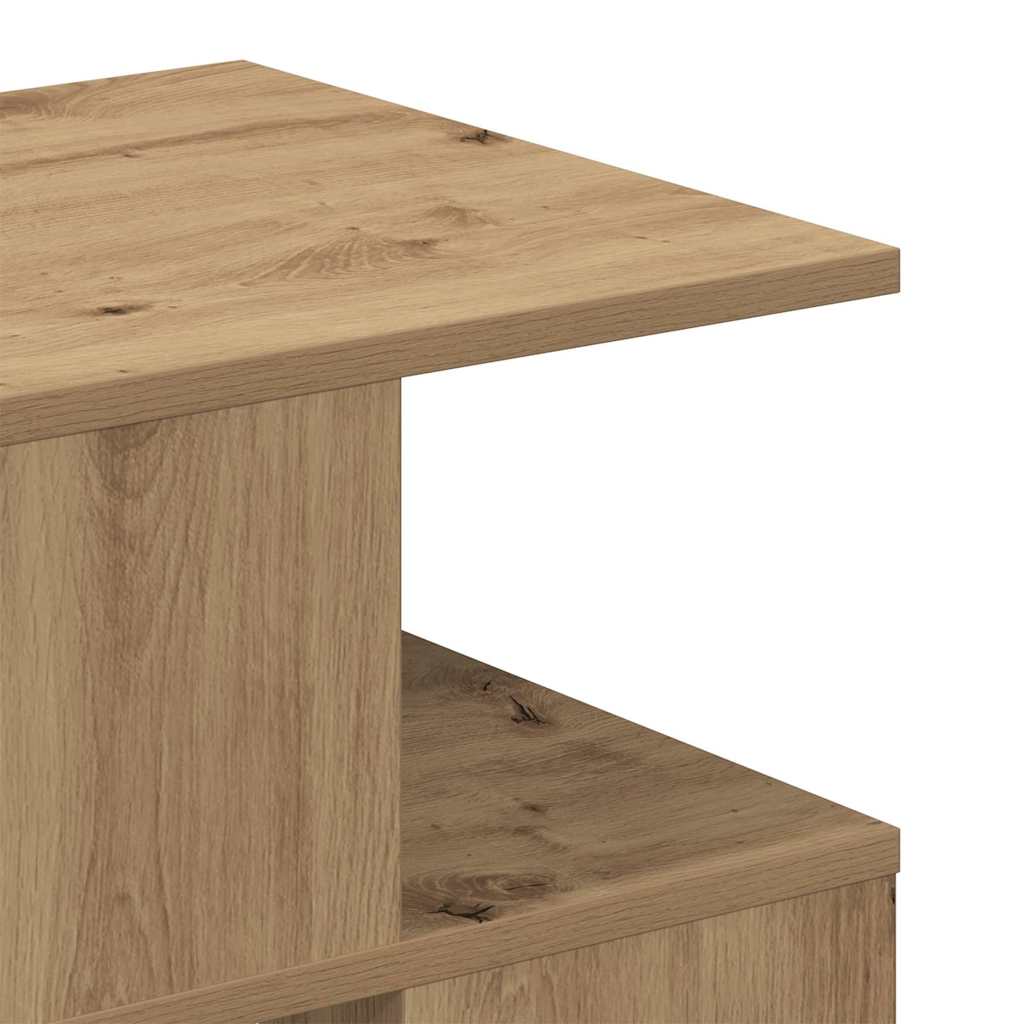 Šoninis stalas Amatininkų ąžuolas 40 x 40 x 40 cm