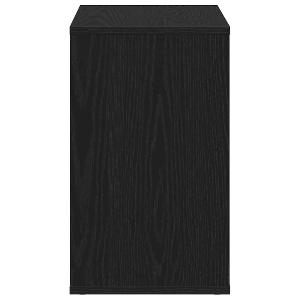 Juodasis ąžuolas komoda 60x30x50 cm Iš inžinerinės medienos