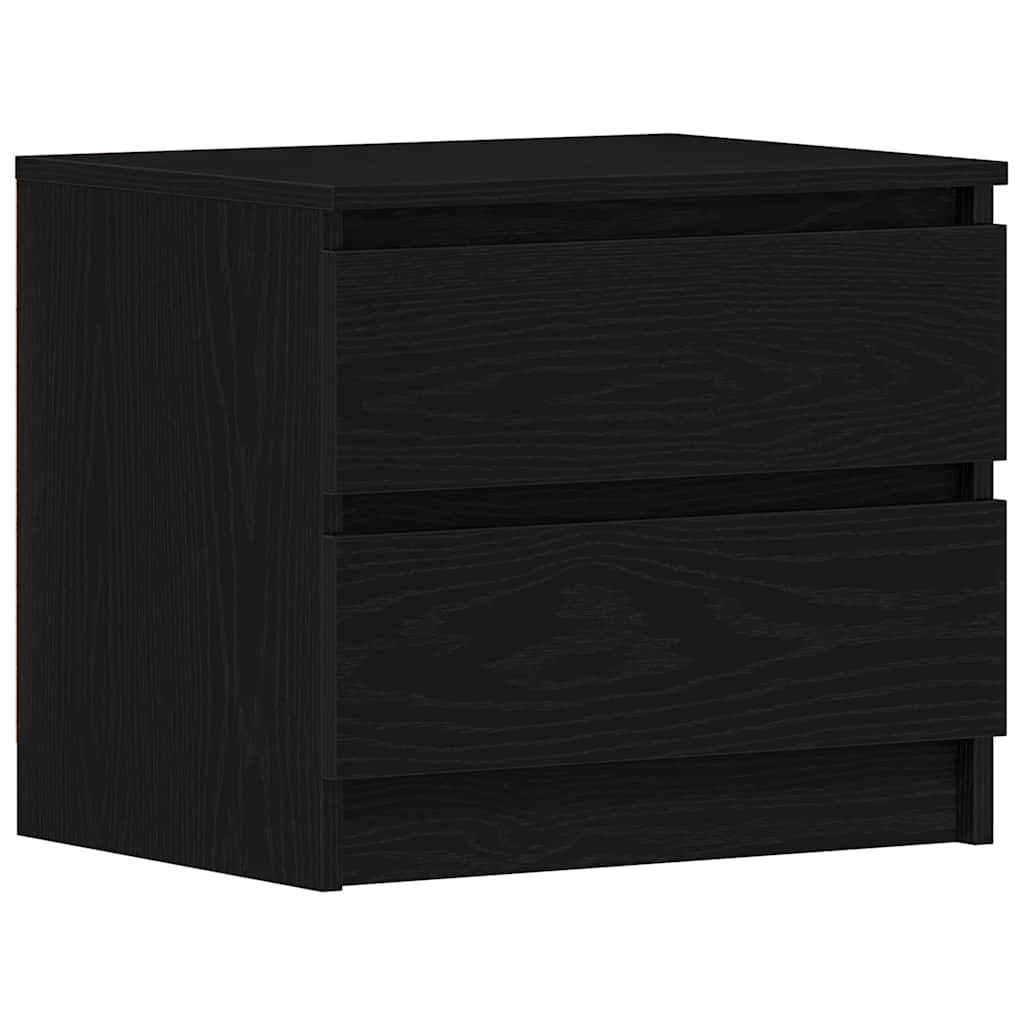 Bedside cabinet Black oak 50 x 40 x 43.5 cm