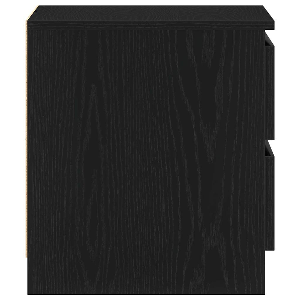 Bedside cabinet Black oak 50 x 40 x 43.5 cm