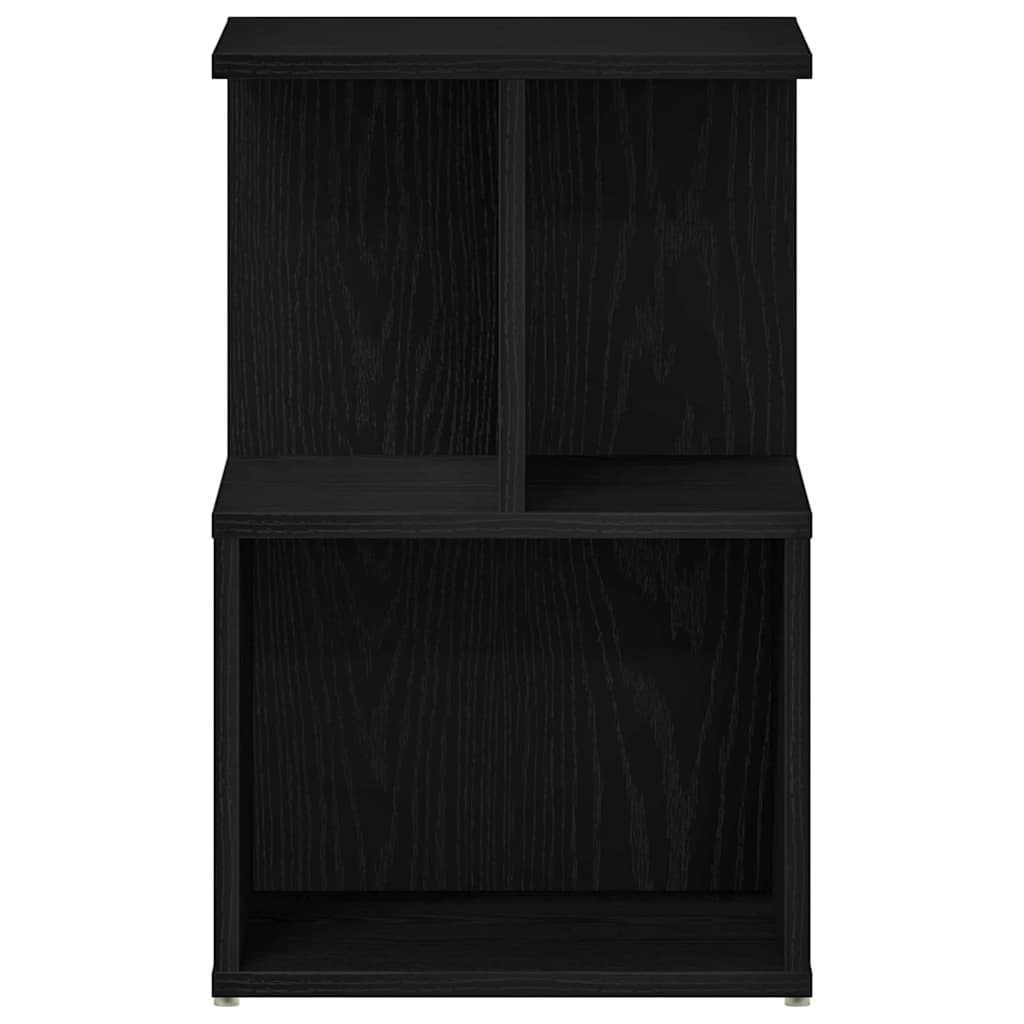 Bedside cabinets 2 pcs black oak 35 x 35 x 55 cm