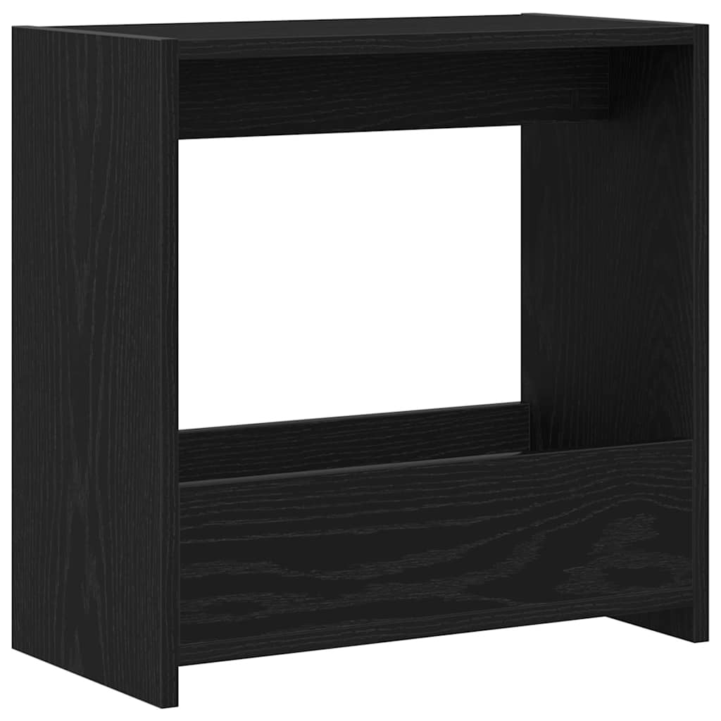 Šoninis stalas Juodas ąžuolas 50 x 26 x 50 cm Apdirbta mediena