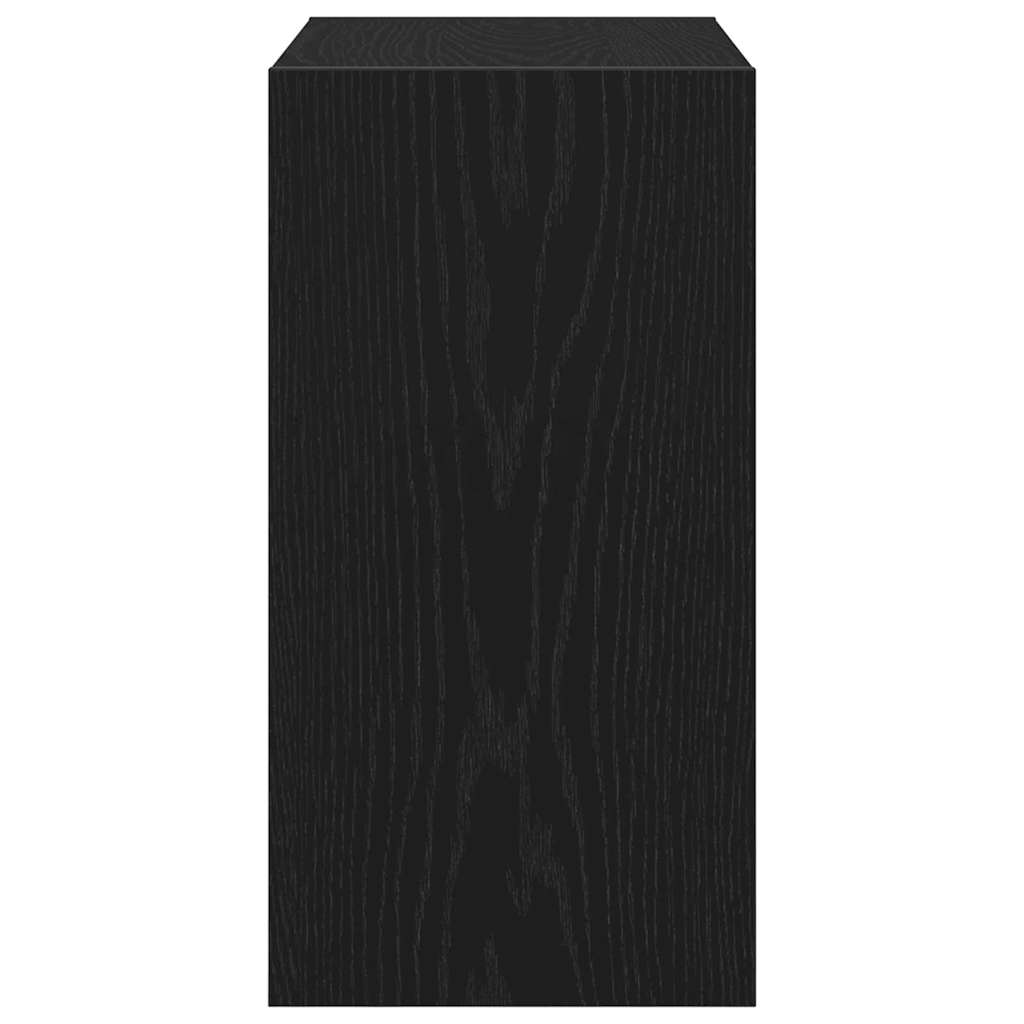 Šoninis stalas Juodas ąžuolas 50 x 26 x 50 cm Apdirbta mediena