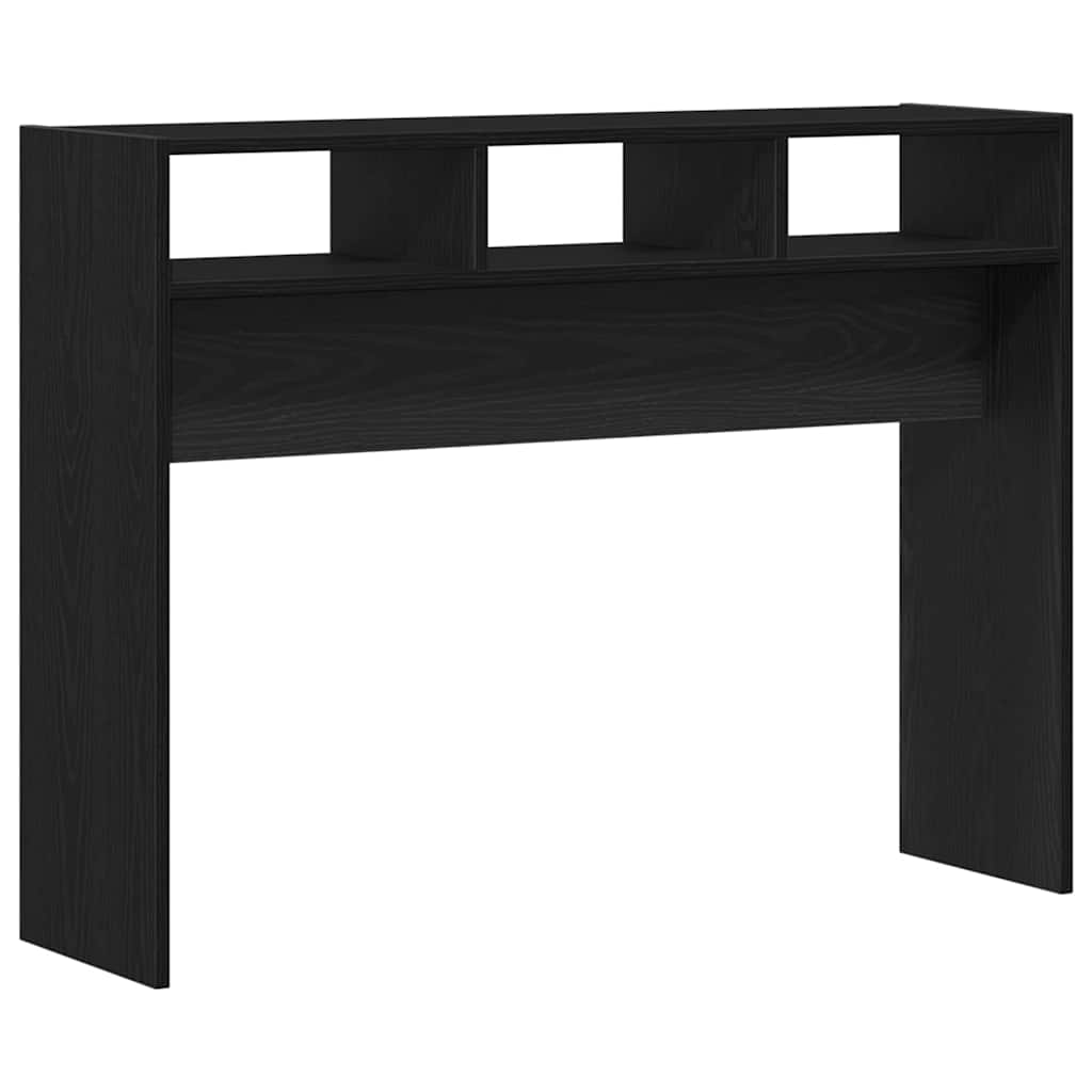 Konsoles galds melns ozols 105 x 30 x 80 cm