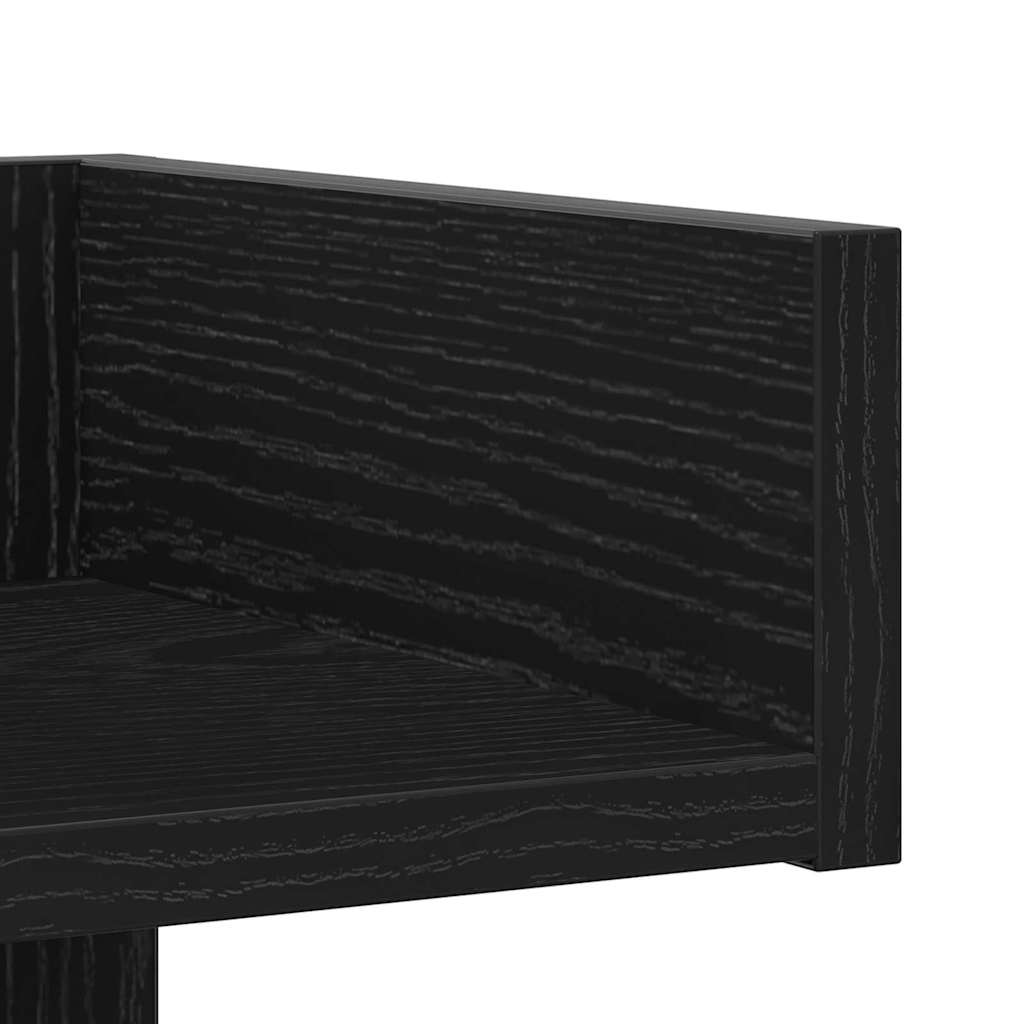 Grāmatu plaukts Melnā ozola 86 x 25,5 x 140 cm