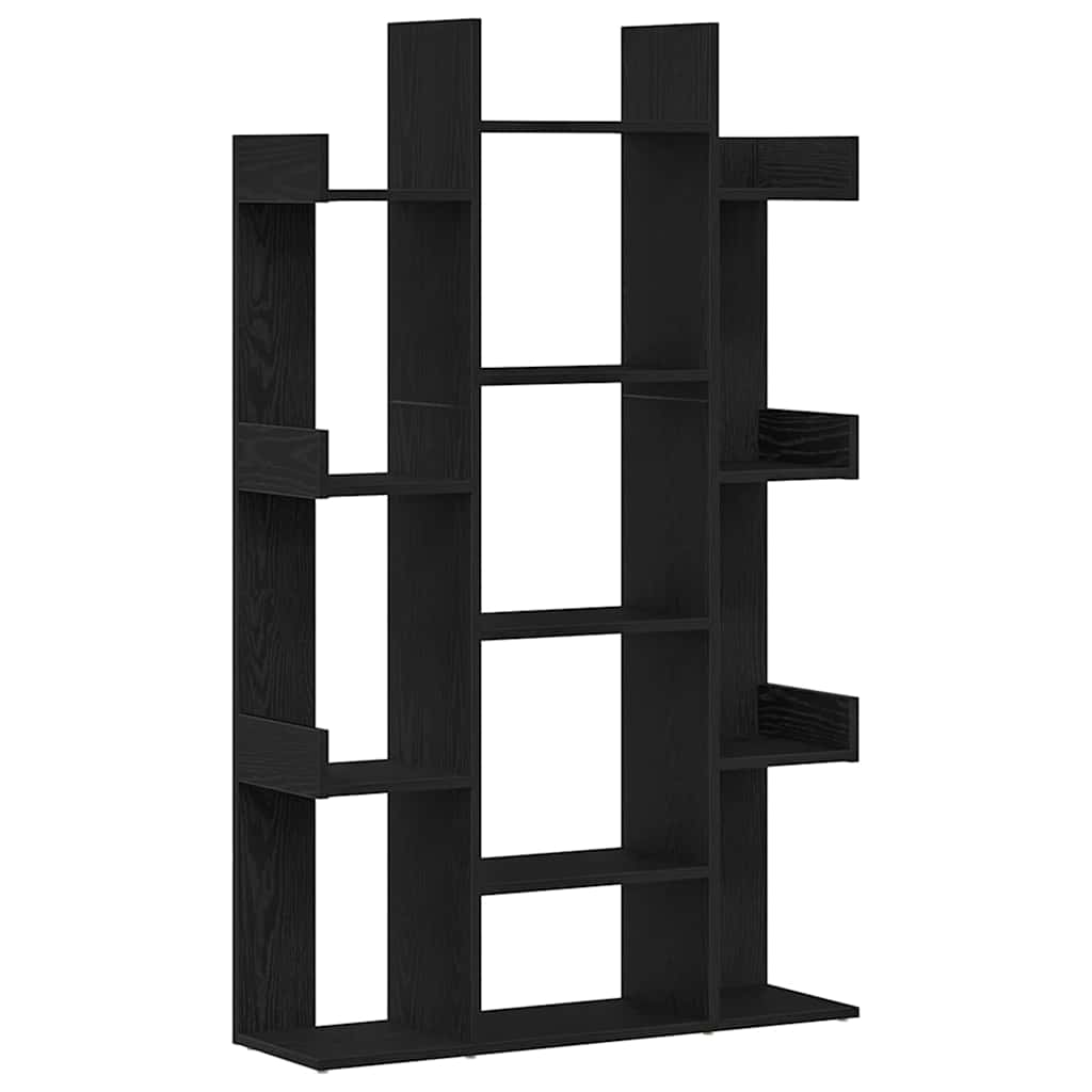 Grāmatu plaukts Melnā ozola 86 x 25,5 x 140 cm