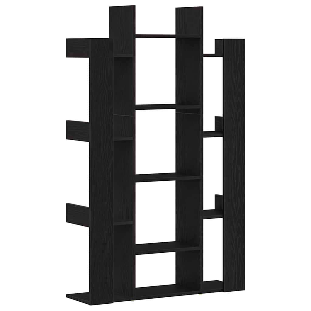 Grāmatu plaukts Melnā ozola 86 x 25,5 x 140 cm
