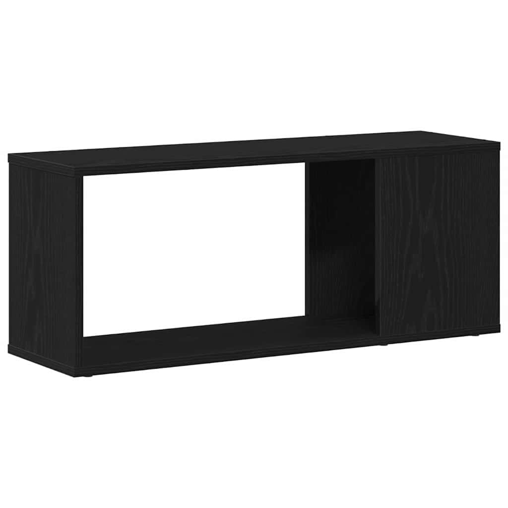 TV spintelių komplektas Juodas ąžuolas 80 x 24 x 32 cm