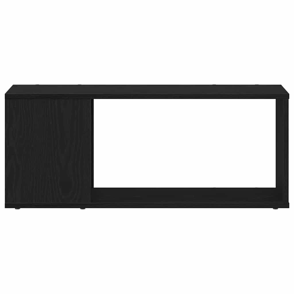 TV spintelių komplektas Juodas ąžuolas 80 x 24 x 32 cm