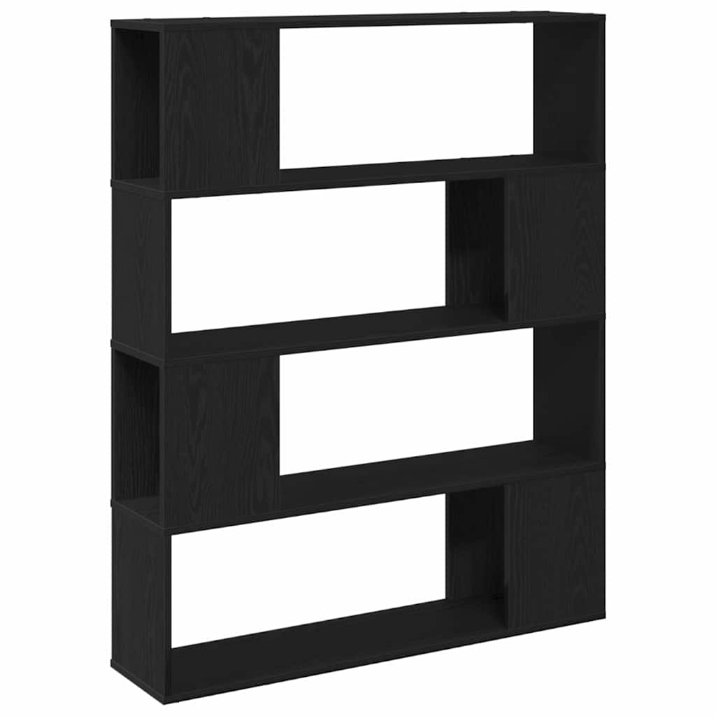 TV skapīšu komplekts Melns ozols 100 x 24 x 124,5 cm